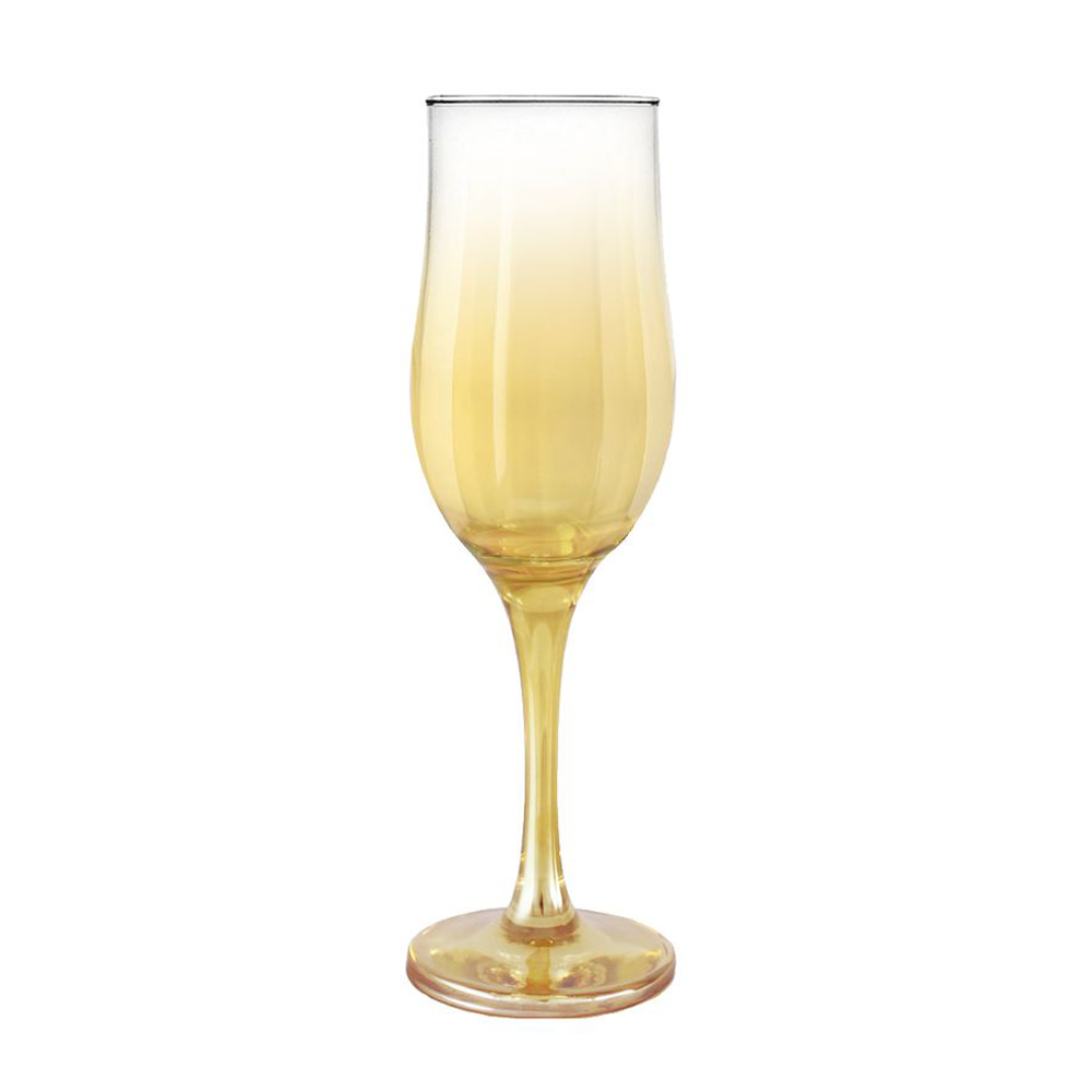 Набор бокалов  для шампанского "Янтарь", 6 шт, ГХ C-160
