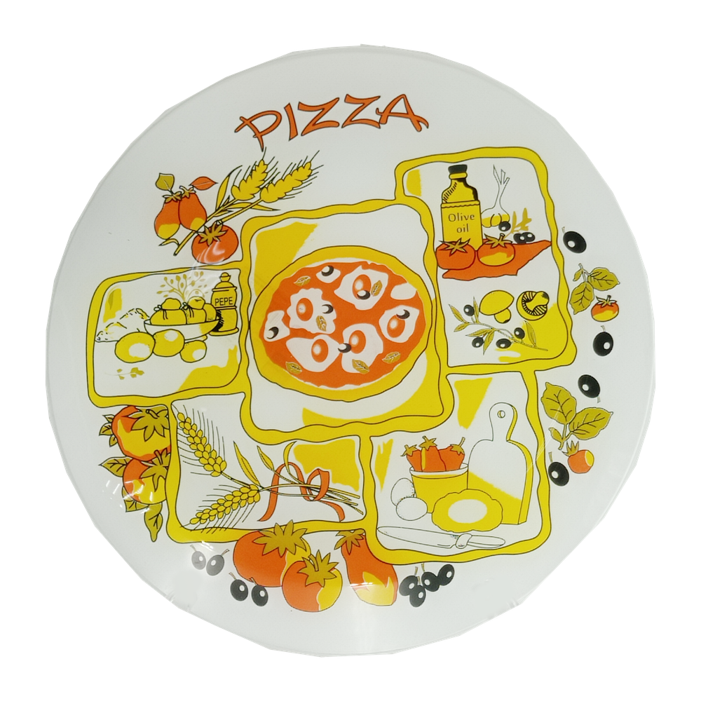 Тарелка обеденная "Пицца", 300 мм, 85-170-30