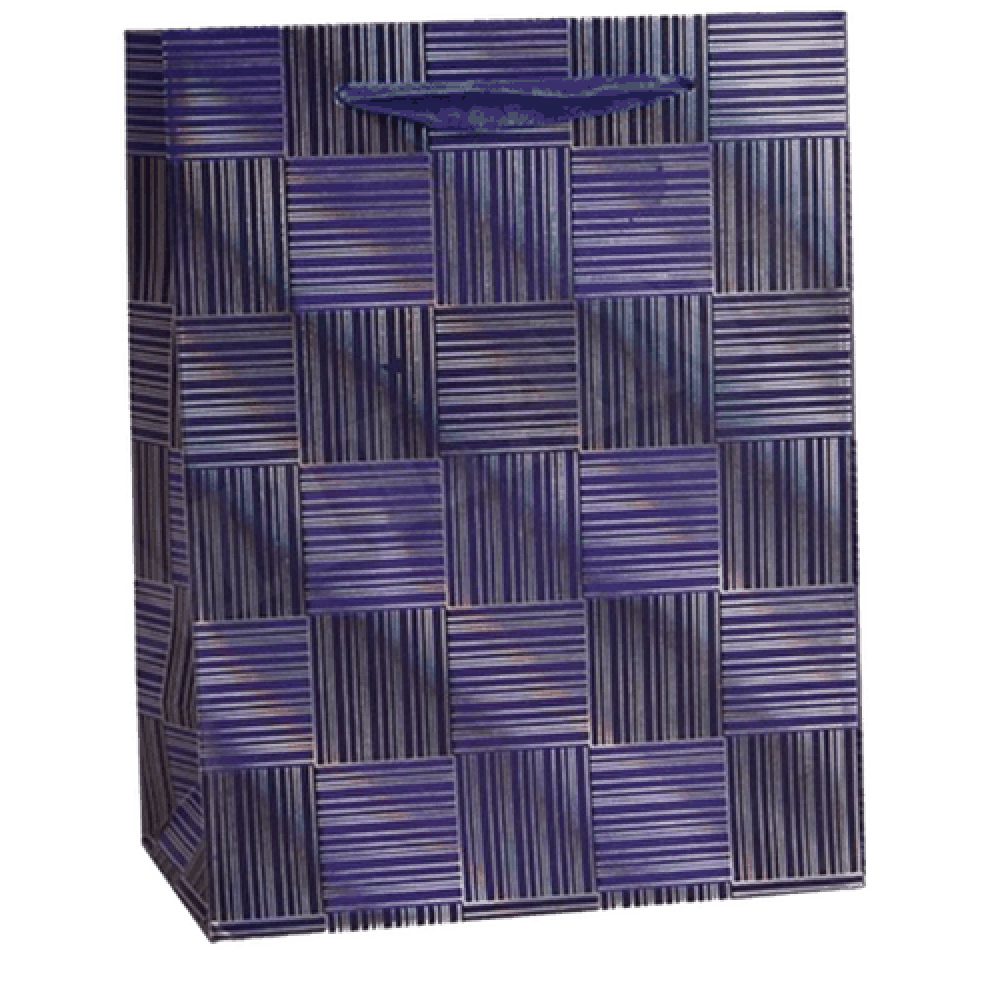 Пакет подарочный "Фиолетовая абстракция", 18 х 23 х 10 см