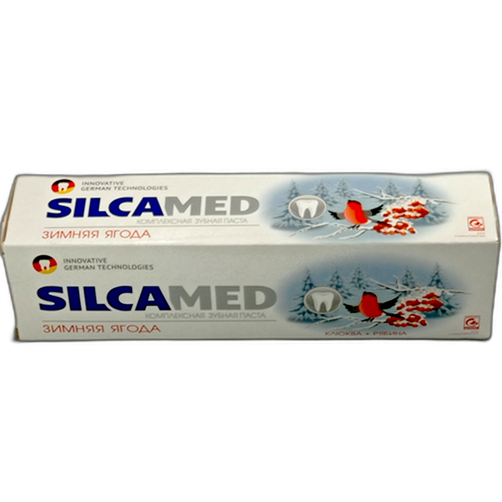 Зубная паста "Силкамед", Зимняя ягода, 130 г