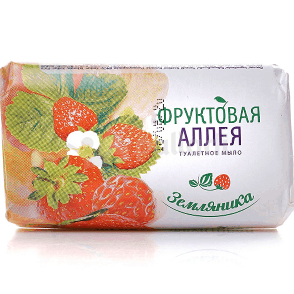 Мыло "Фруктовая аллея", земляника, 90 г