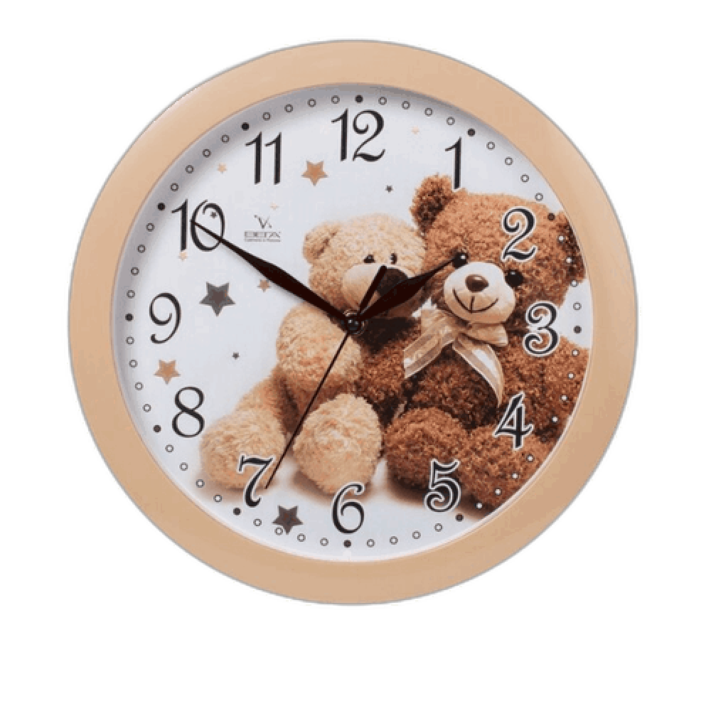 Часы настенные "Два медвежонка"