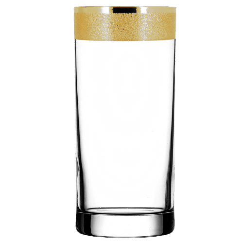 Набор стаканов для коктейля 6 шт, Золотой карат KAV22-402/S