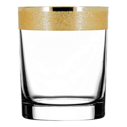 Набор стаканов для виски 6 шт, Золотой карат KAV22-405
