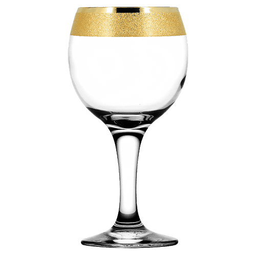 Набор бокалов для вина 6 шт, Золотой карат KAV22-411/S