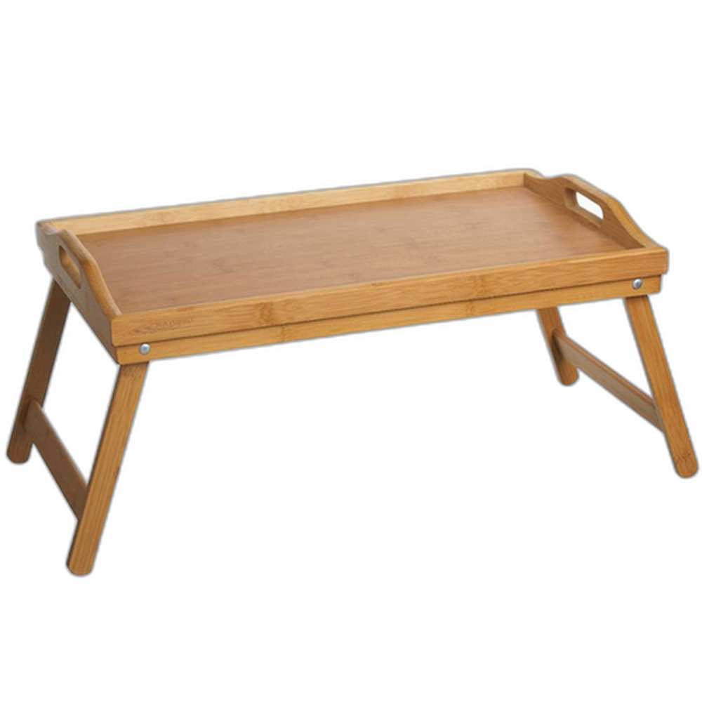 Поднос - столик, бамбук, 50 х 30 х 23 см