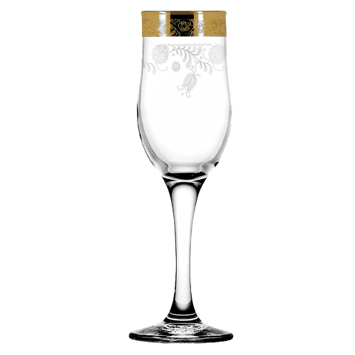 Набор бокалов для шампанского 6 шт, Нежность TAV34-160