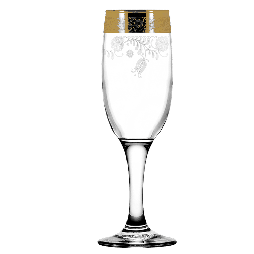 Набор бокалов для шампанского 6 шт, Нежность TAV34-419