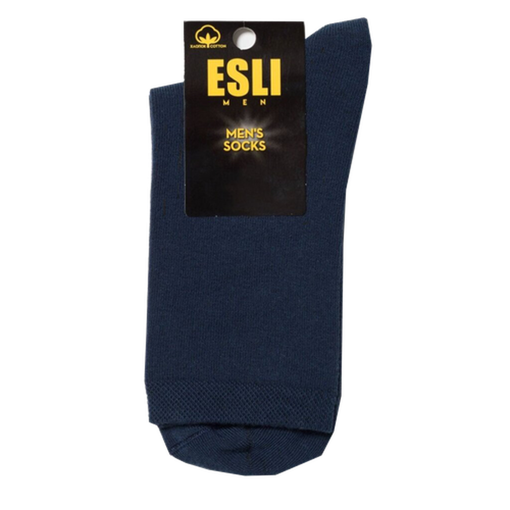 Носки мужские E, темно-синий, 25 размер