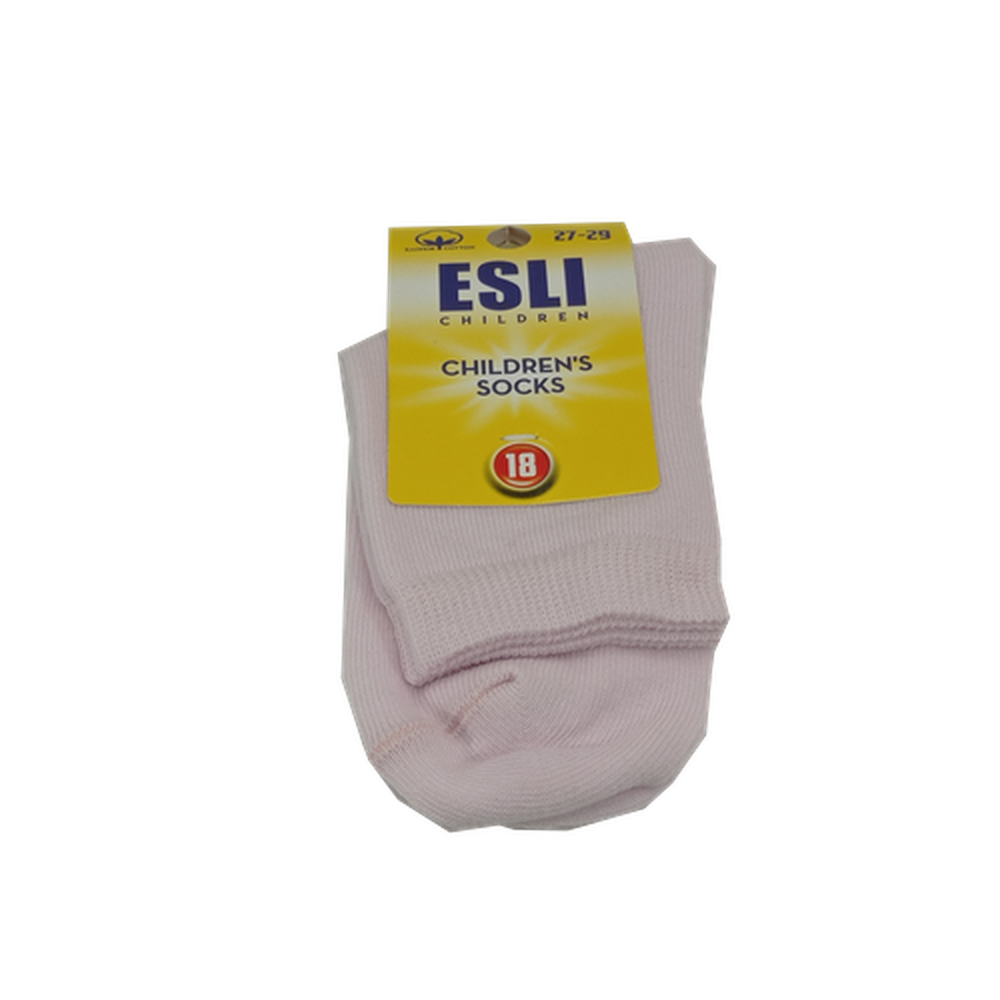 Носки детские E, светло-розовый, 18 размер