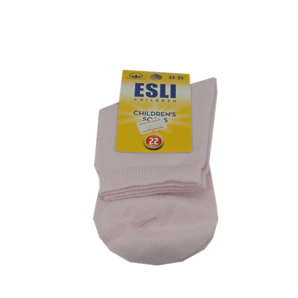 Носки детские E, светло-розовый, 22 размер