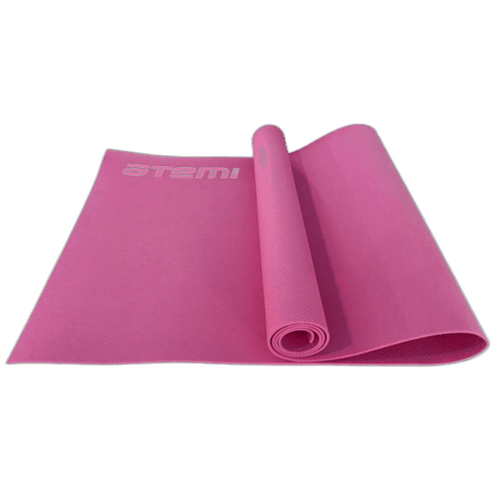 Коврик для йоги и фитнеса, розовый, 1730 х 610 х 60 мм