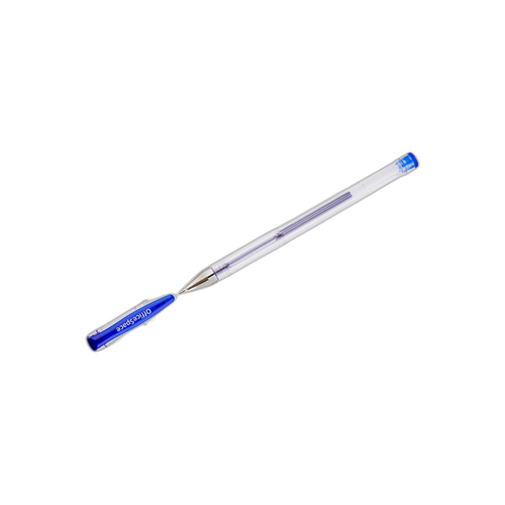 Ручка гелевая, синяя, 0,5 мм