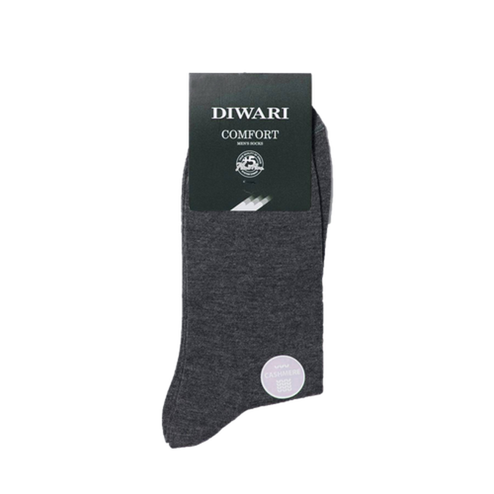 Носки мужские DW "Comfort", 25 размер, темно-серый