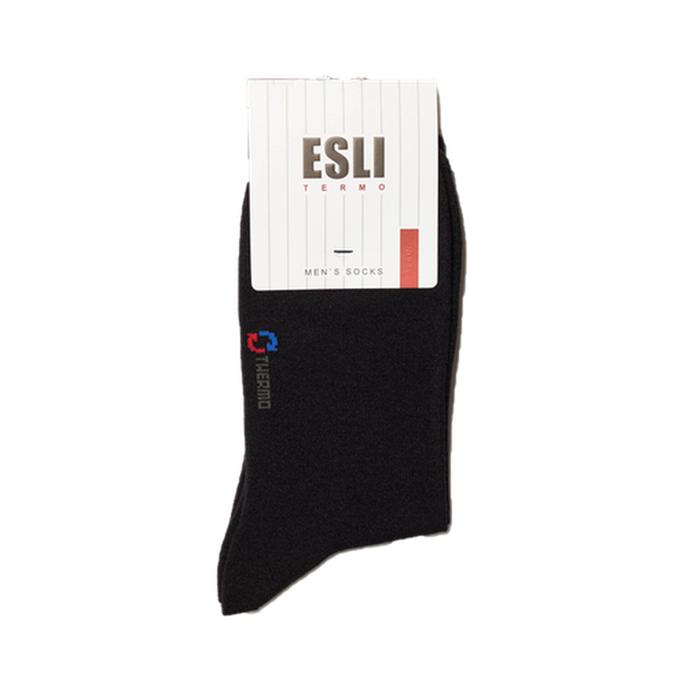 Носки мужские E "Thermo", 27 размер, черный