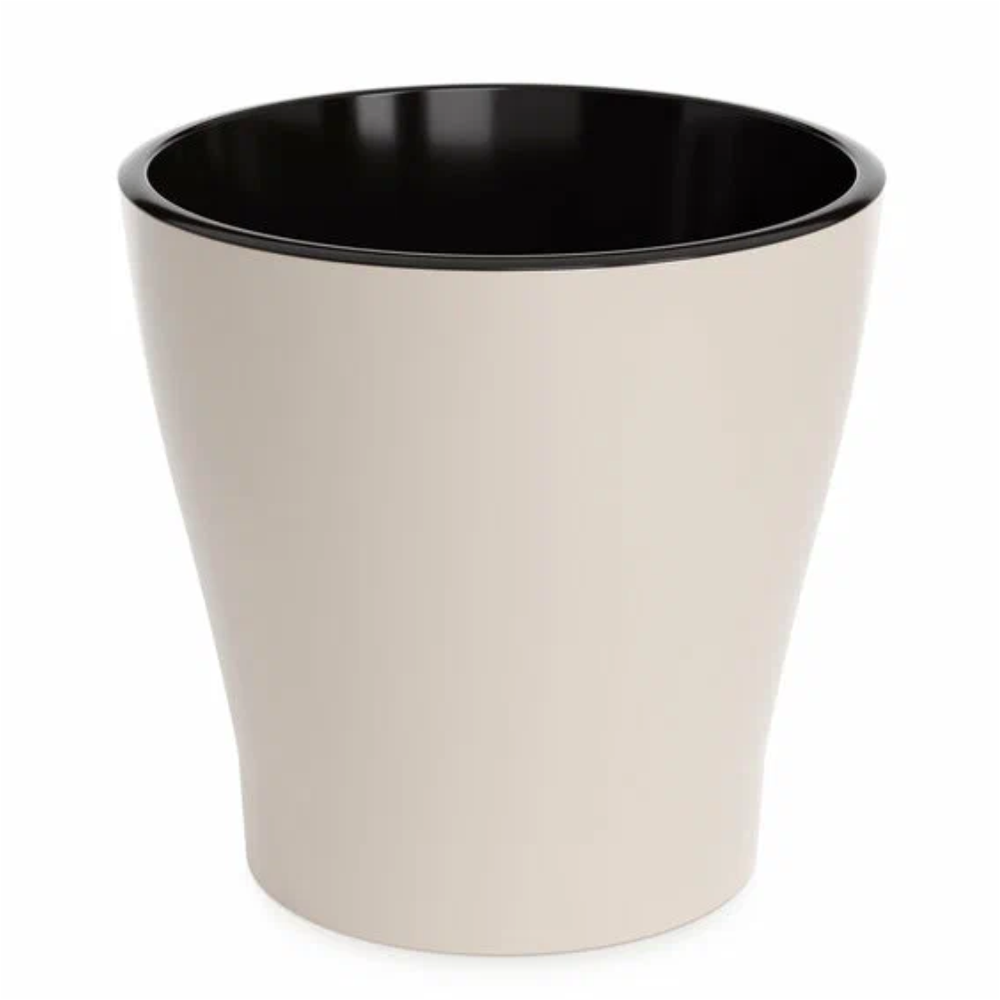 Горшок "Лея", 5 л, бежевый, двойной автополив, м7939