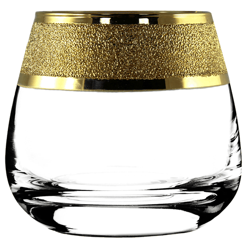 Набор стаканов для коктейля 6 шт, Золотой карат KAV23-2070/S