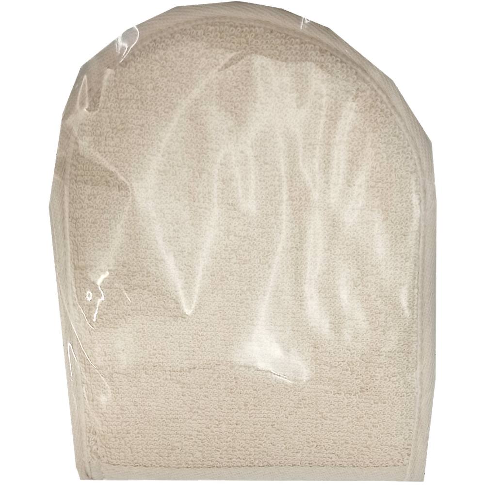 Мочалка-рукавица, из рами, 16 х 21 см, 5102-1013