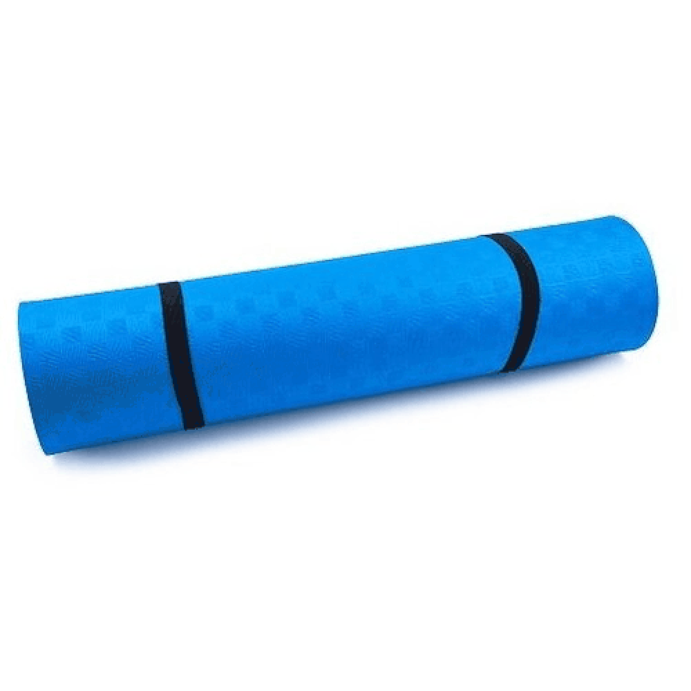 Коврик спортивный, синий, 1700 х 640 мм