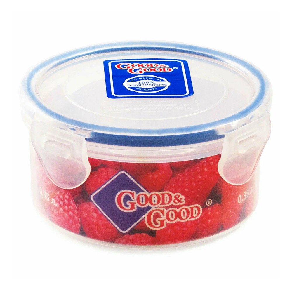 Контейнер круглый, 0,35 л, r2-1