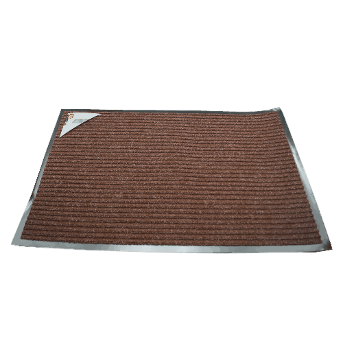 Коврик придверный Флорис, коричневый, 500 x 800 мм