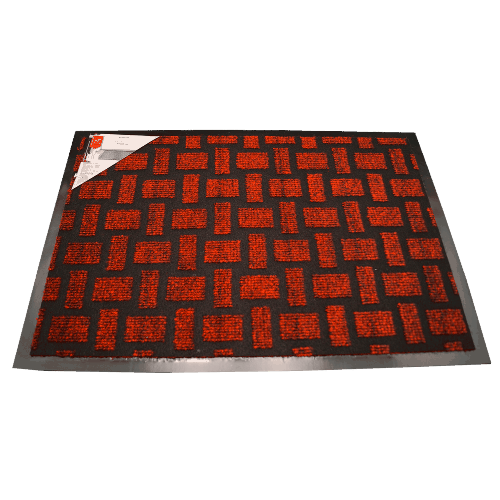 Коврик придверный Флорис HP30, 40 x 60 см темно-красный