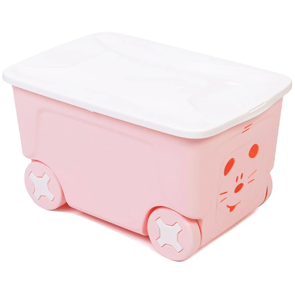 Ящик для игрушек на колесах "Cool", 50 л