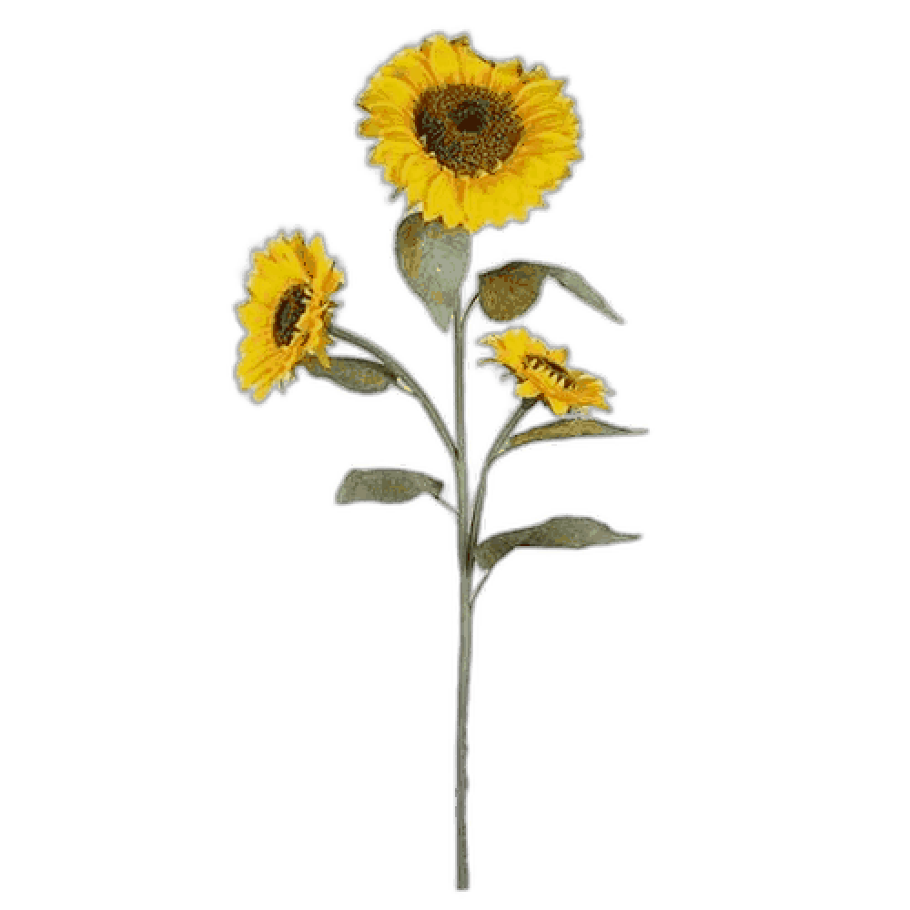 Цветок декоративный "Подсолнух", 111 см