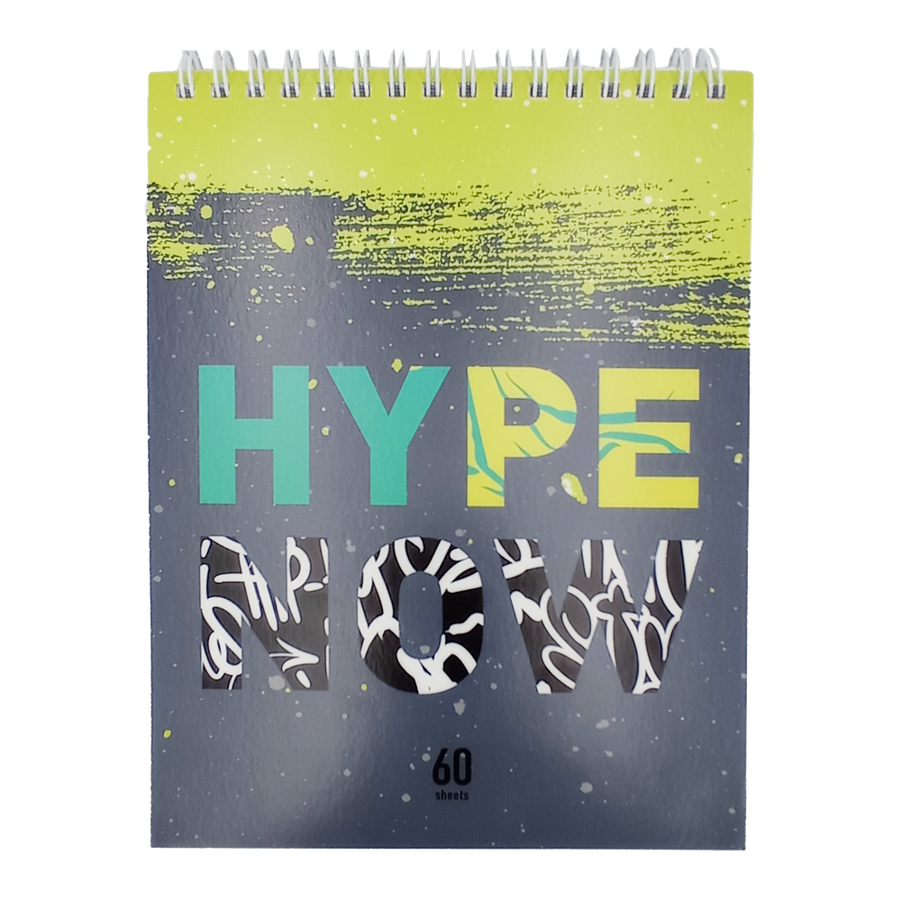 Блокнот "Hype now", А5, 60 листов, Б5гр60 8876