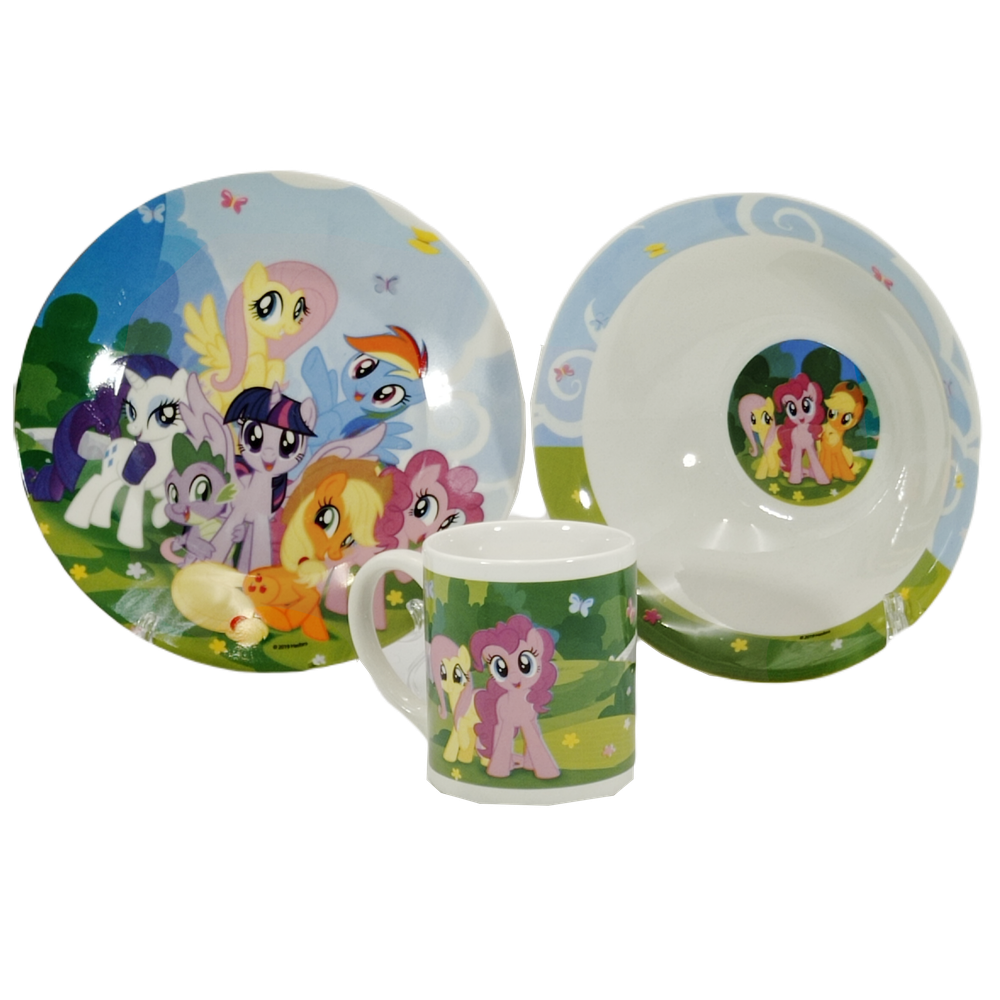 Набор детский "My Little Pony", 3 предмета, MLPS3-2