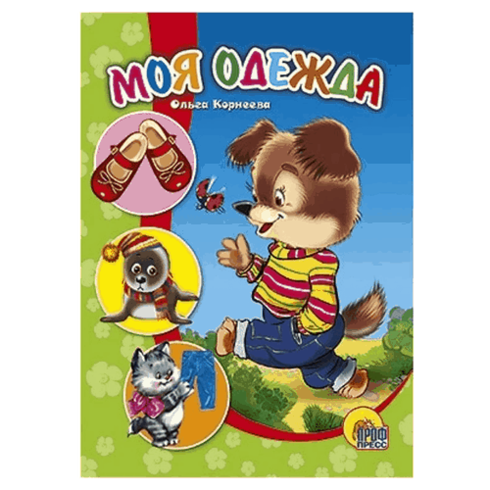 Книга на картоне "Моя одежда"