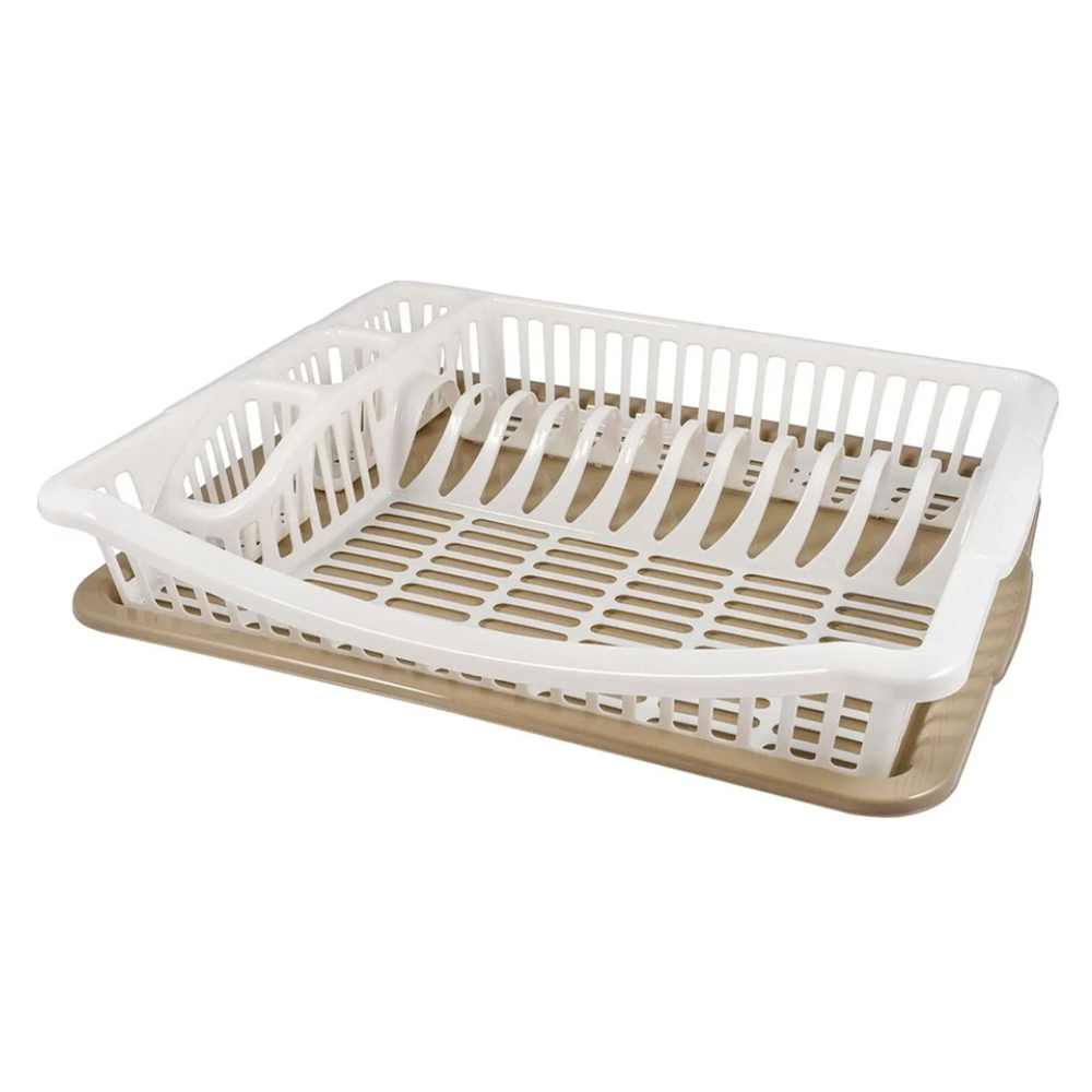 Сушилка для посуды и столовых приборов, молочный шоколад,рт1153мл-5,