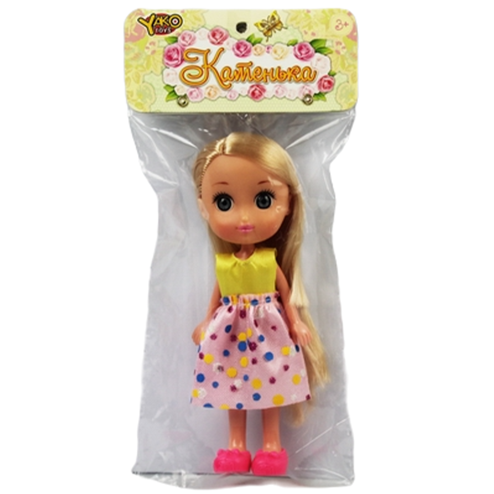 Мини-кукла "Катенька в платье", M6621