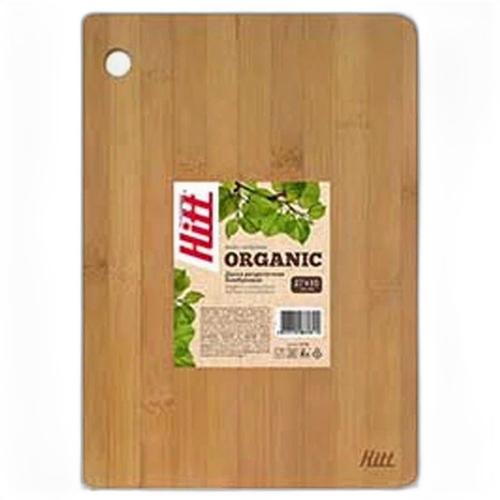 Доска разделочная Hitt "Organic", бамбук, 27 х 15 см