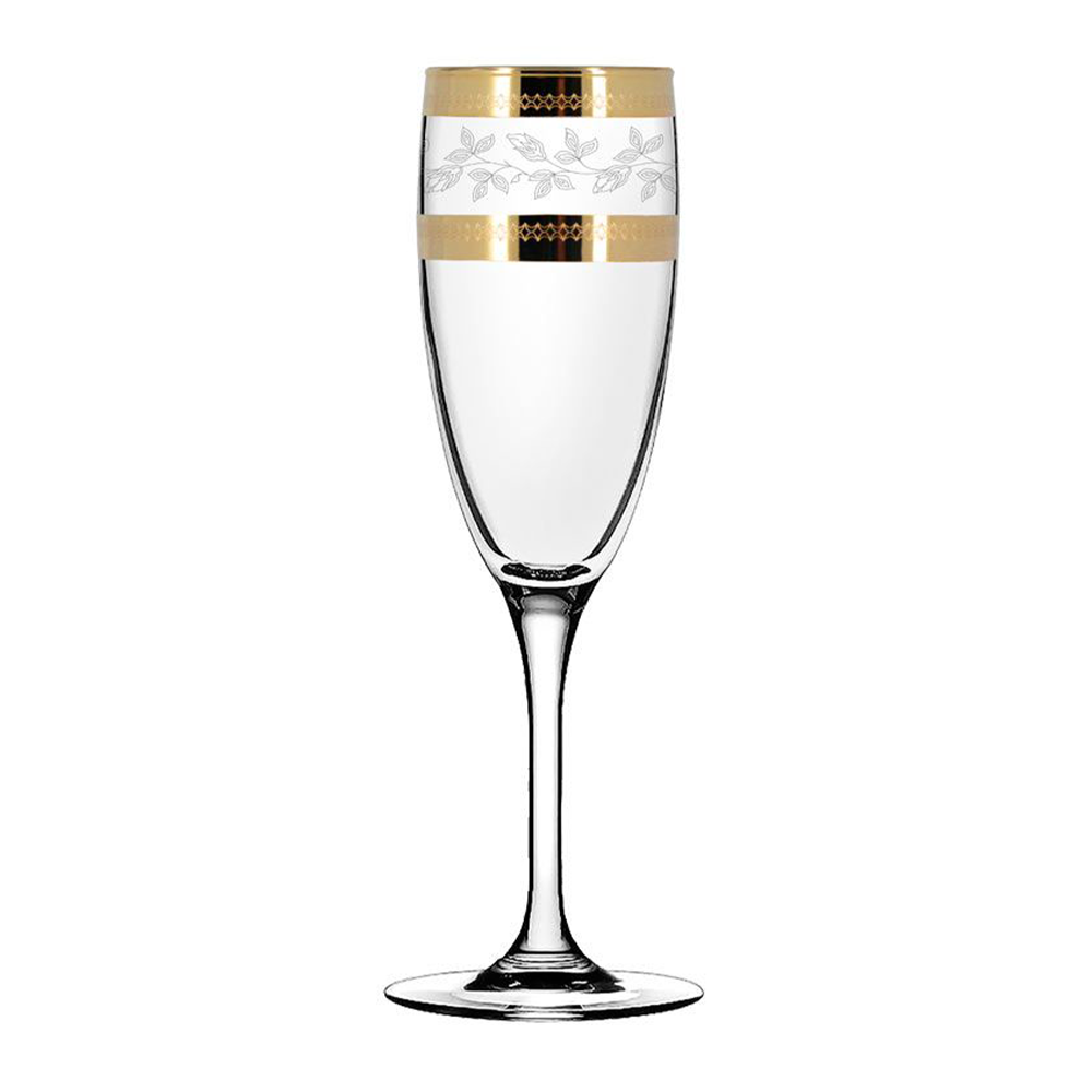 Набор бокалов для шампанского "Лоза", 6 шт, TAV116-1687/S