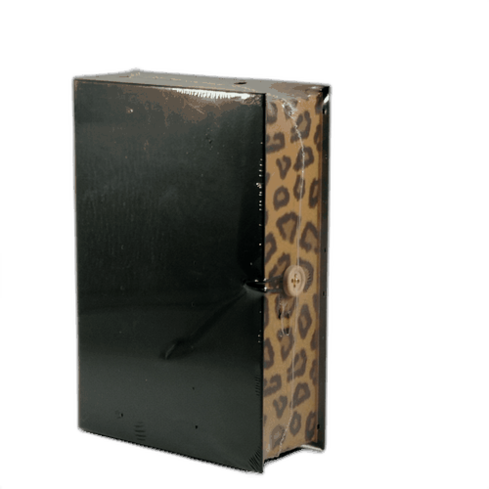 Коробка - книга "Леопард", 120 х 180 х 50 мм