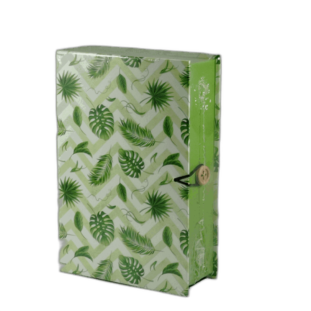 Коробка - книга "Листья", 120 х 180 х 50 мм