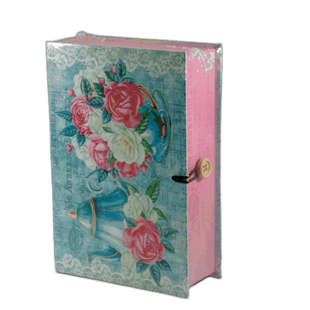 Коробка - книга "Цветы", 120 х 180 х 50 мм