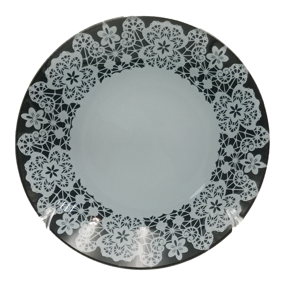 Набор тарелок "Кружево 1", 7 предметов, черный, NG 85-141
