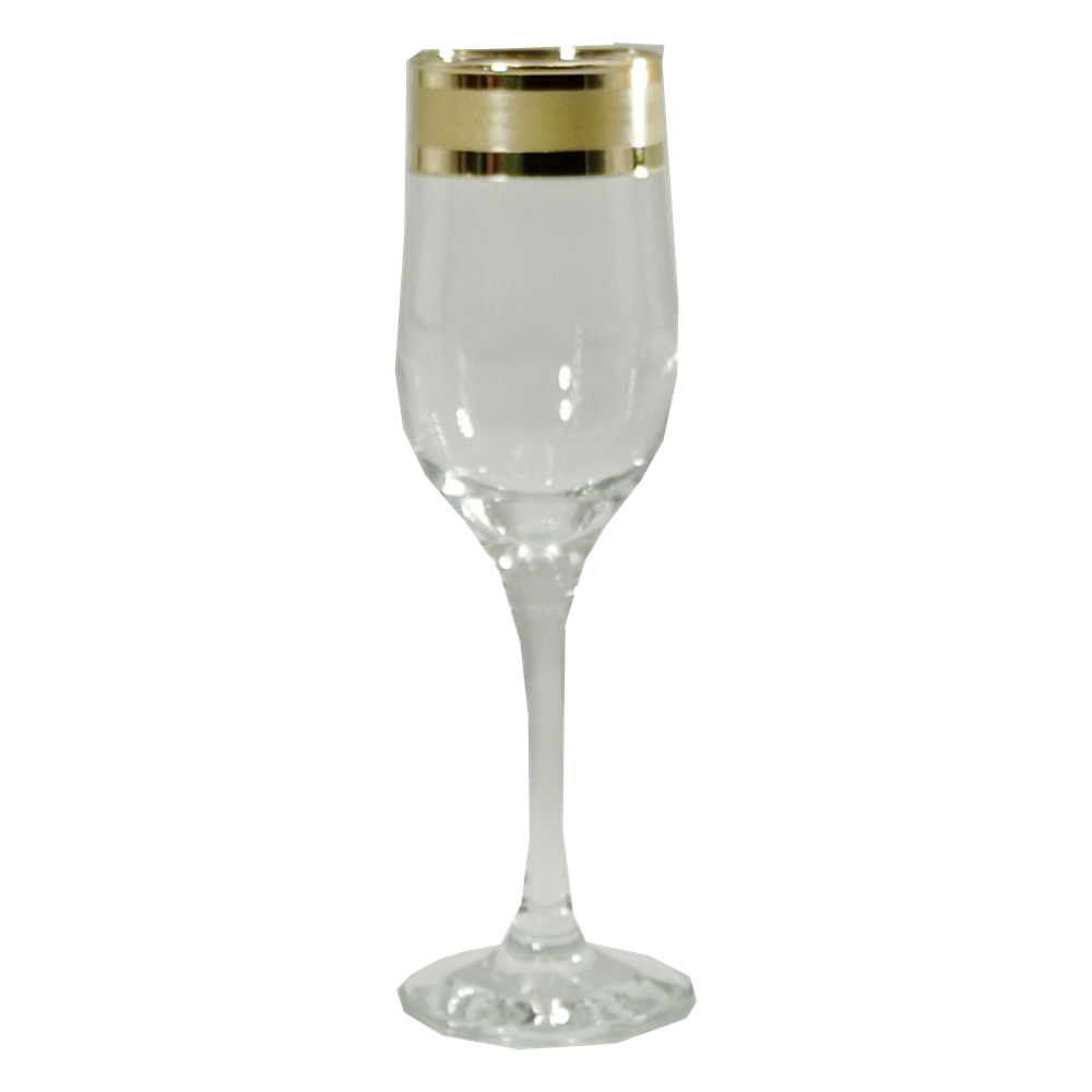 Набор бокалов для шампанского "Ампер", 6 шт, EAV79-160/S