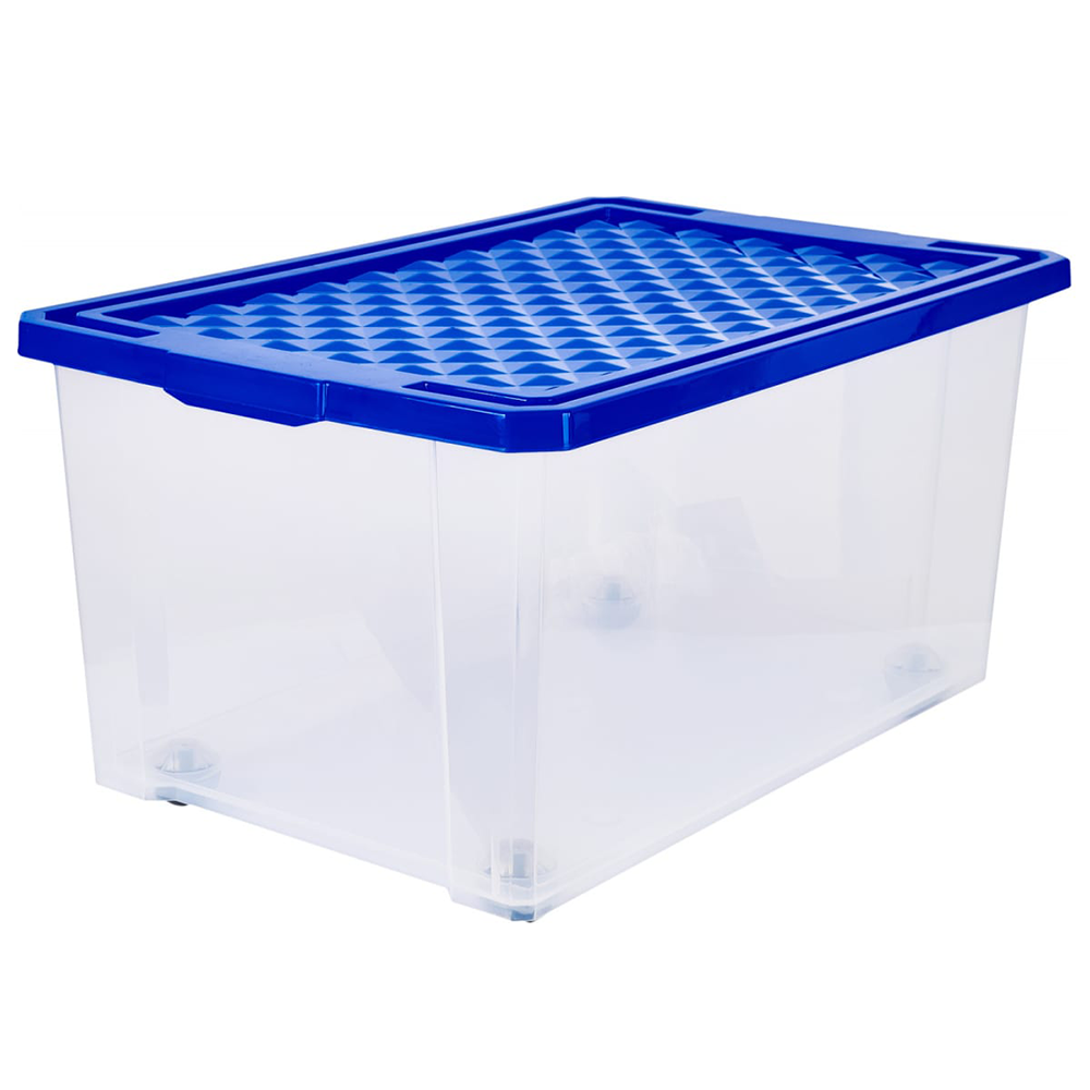 Ящик для хранения "Optima", 57 л, синий, BQ2576