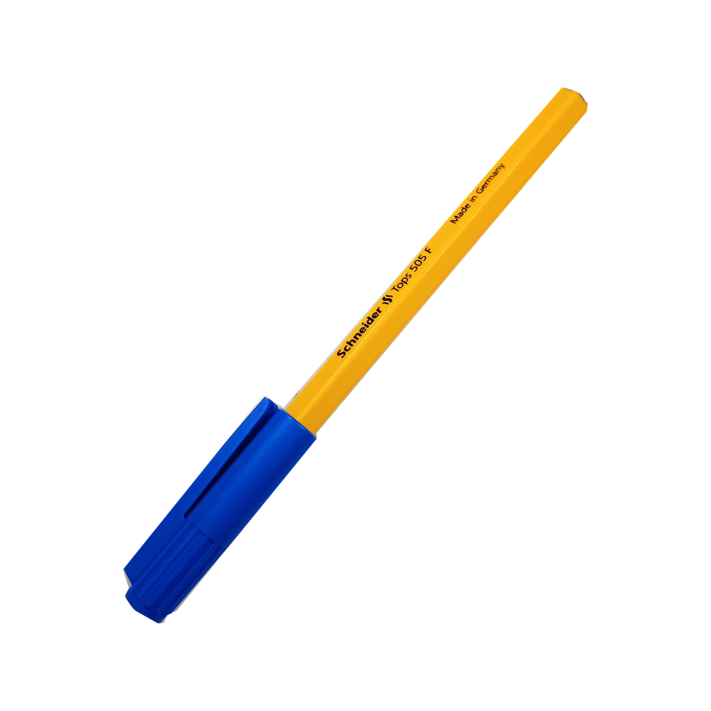 Ручка шариковая "Tops 505 F", синяя, 150503