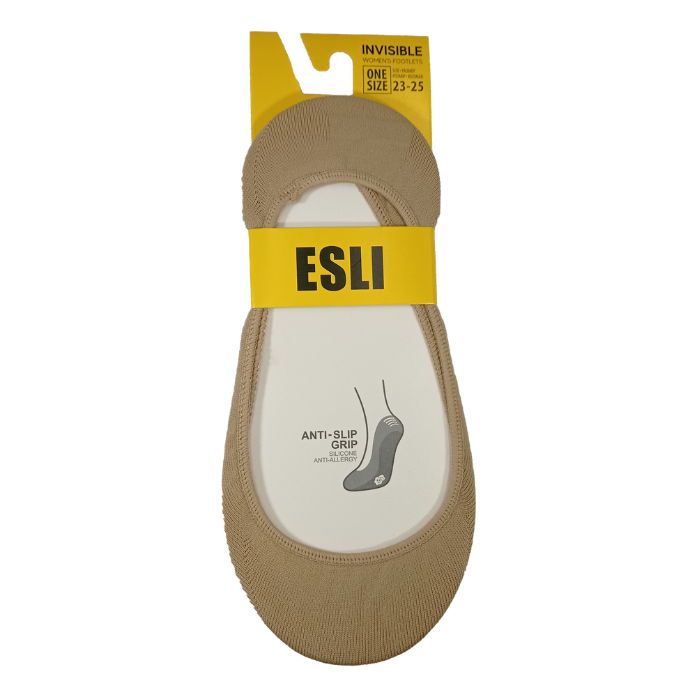 Подследники женские "Esli", beige, 23-25 р-р, IS004