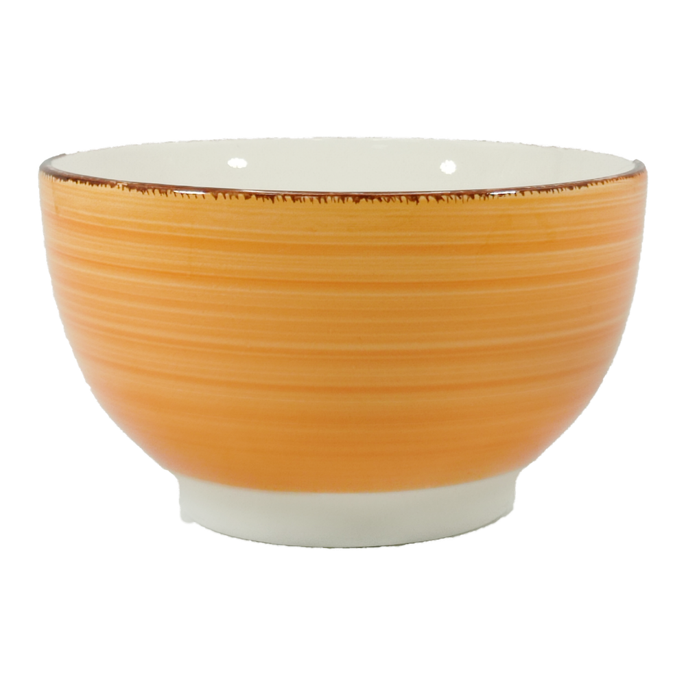 Салатник "Браш оранжевый", 140 мм, 630 мл, HMN210902BOWL