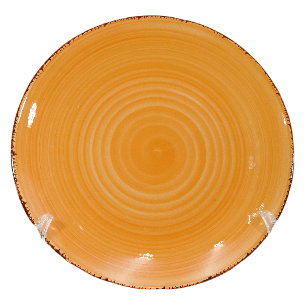Тарелка "Браш оранжевый", 180 мм, HMH210902S/B