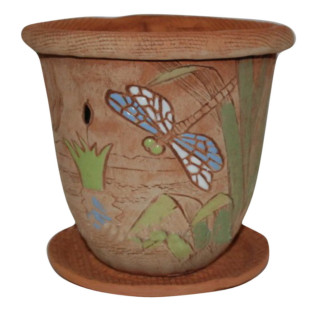 Горшок "Стрекоза", 5 л