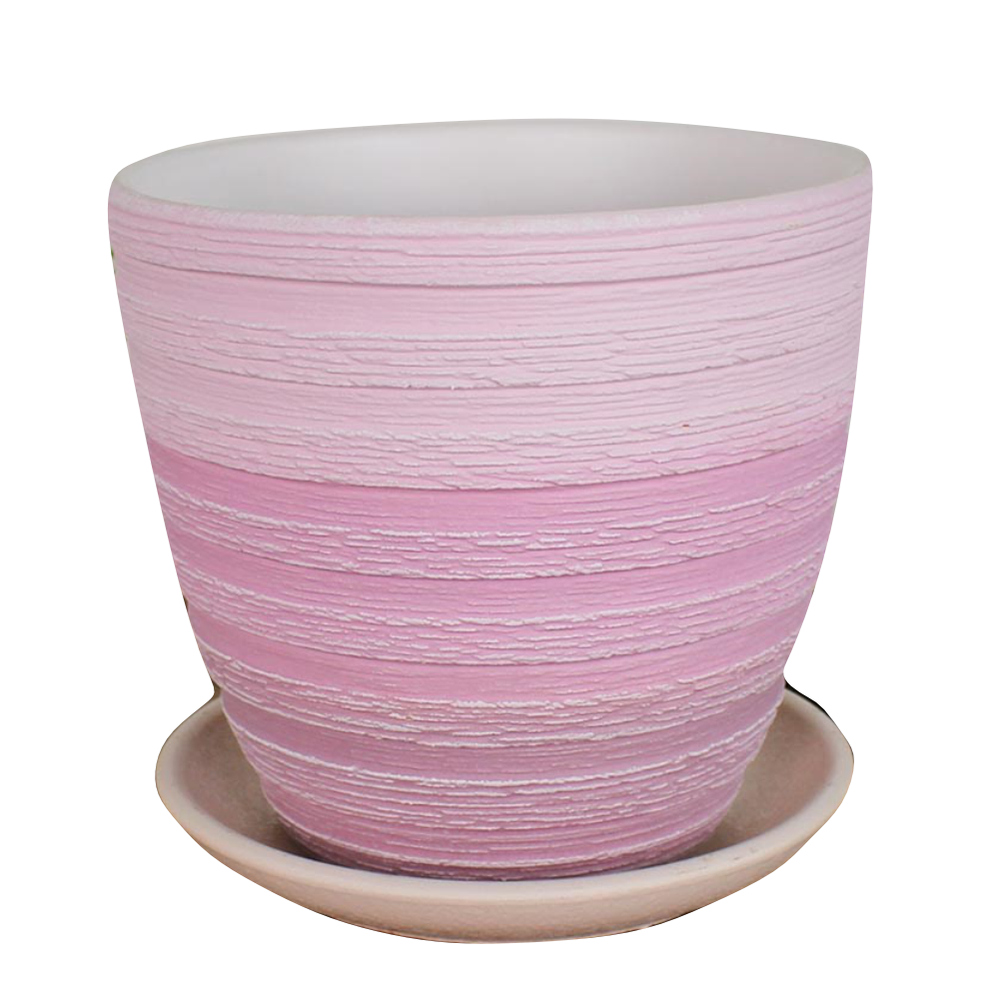 Горшок "Букле", розовый крокус, №2