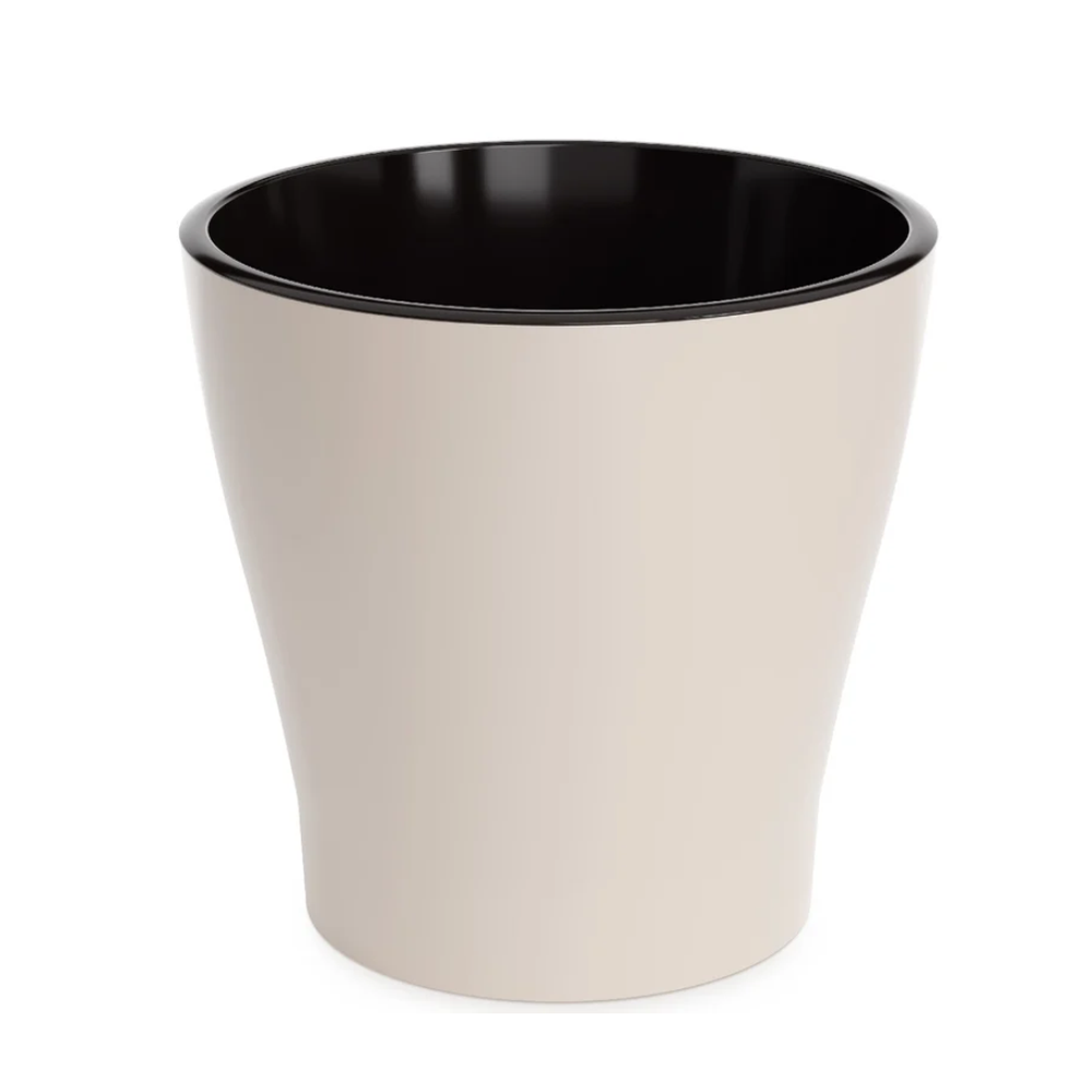 Горшок "Лея", 3,6 л, двойной, бежевый