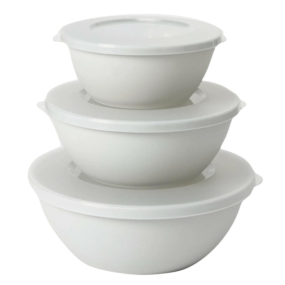 Набор мисок "Helsinki", 3 штуки, с крышкой