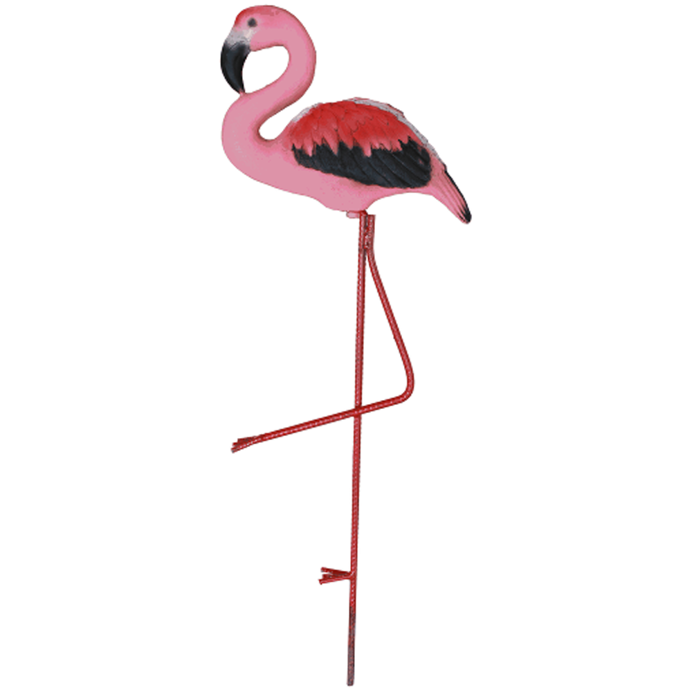 Фигура садовая "Фламинго", полистоун